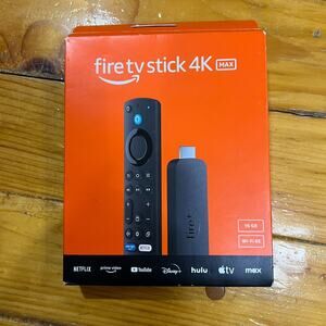 NEW Amazon Fire TV Stick 4K Max Media Streaming Device Wi-Fi 6E 16 GB 2nd Gen